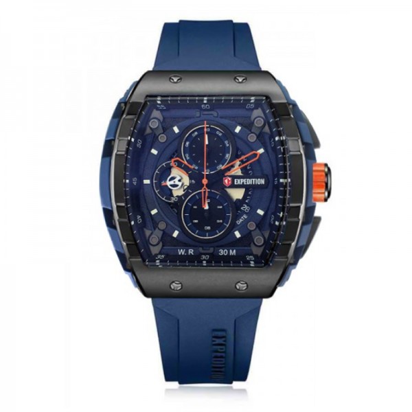 Expedition 6782 Black Blue Dial MCRIPBU